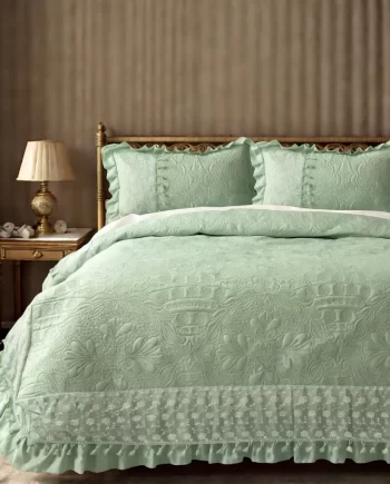 Bellissa Elegance Quilted Double Bedcover Set